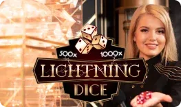 Jeu Lightning Dice sur Bruno Casino